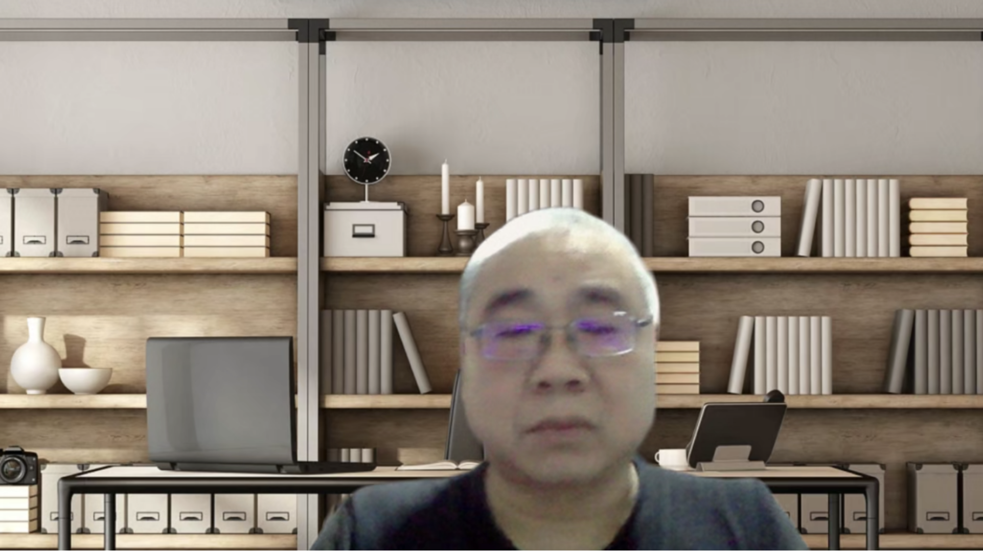李建欣研究员,讲座中.png